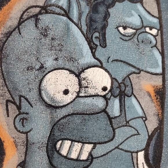 The-Simpsons Funny 6th Sense Parody Shirt Small 18x26 I See Dumb People - Picture 4 of 13